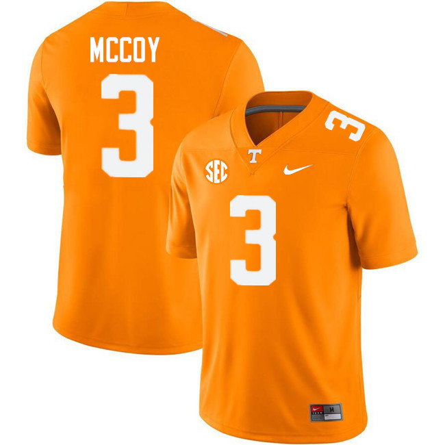 Jermod McCoy Tennessee Jersey,Tennessee Volunteers #3 Jermod McCoy College Jersey,Uniforms-Orange